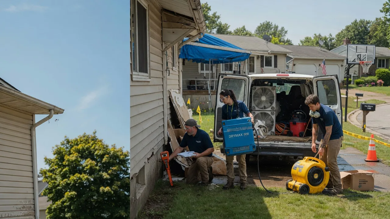 Ceiling Leak Cleanup in Lurgan, PA near me