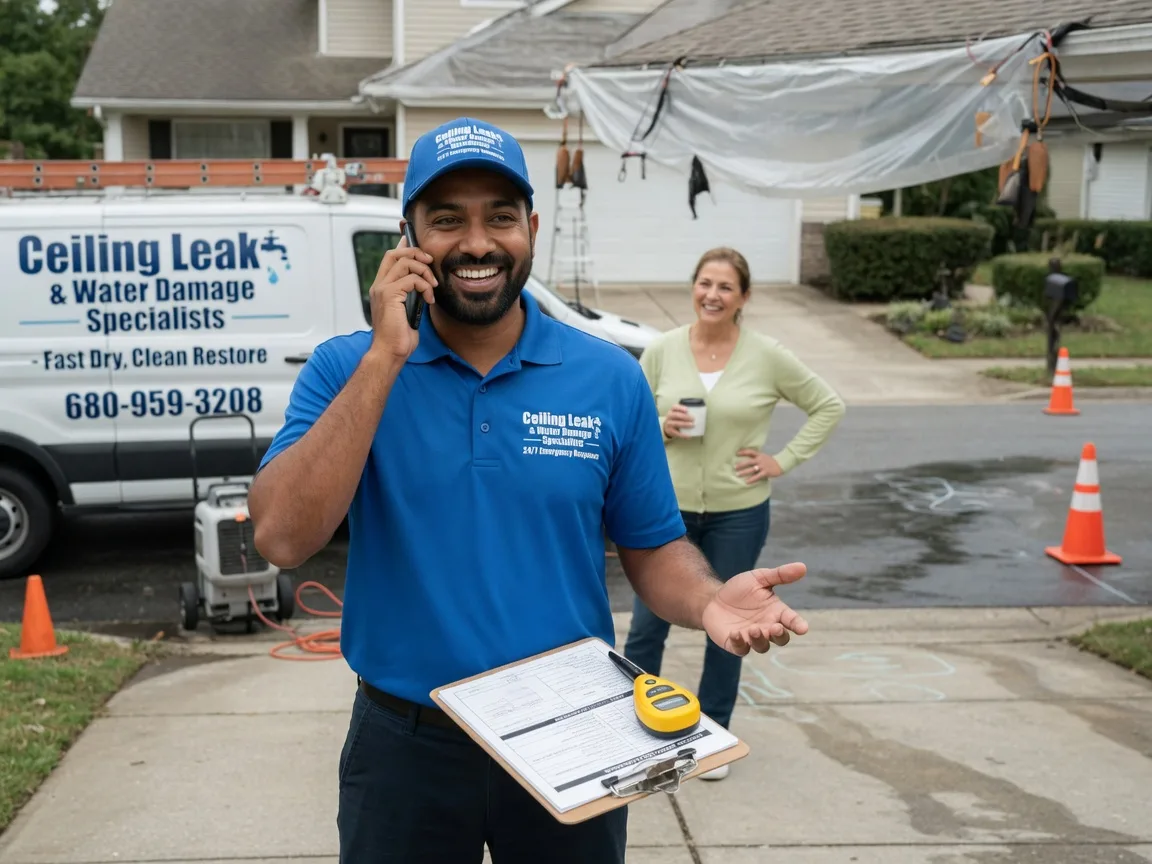 Ceiling Leak Cleanup Lurgan, PA FAQs